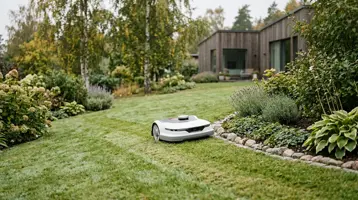Dreame robotgräsklippare test illustrerad inom robotgräsklippare utan slinga på Robotgräsklippartest.se