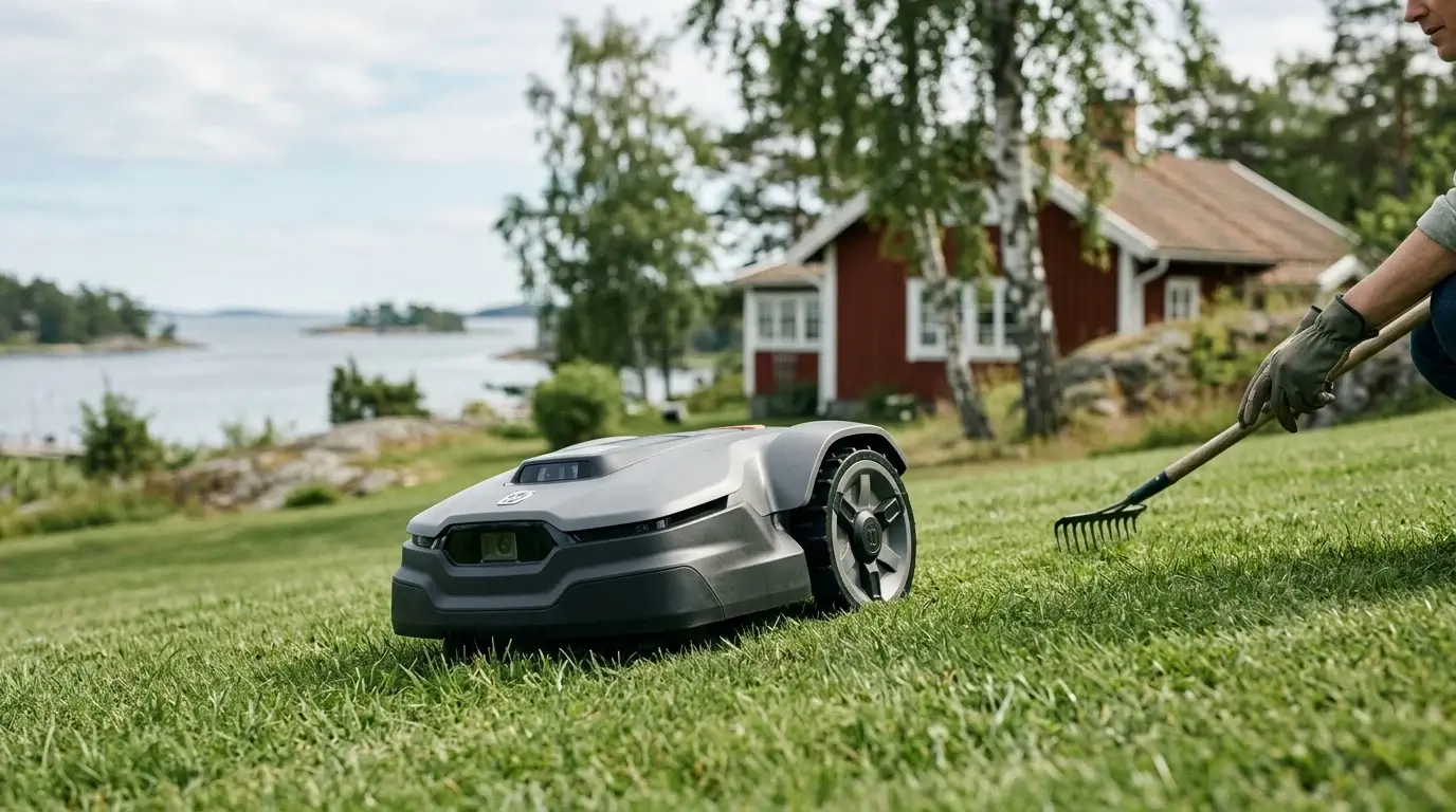 Robotgräsklippare utan slinga illustrerad inom robotgräsklippare utan slinga på Robotgräsklippartest.se